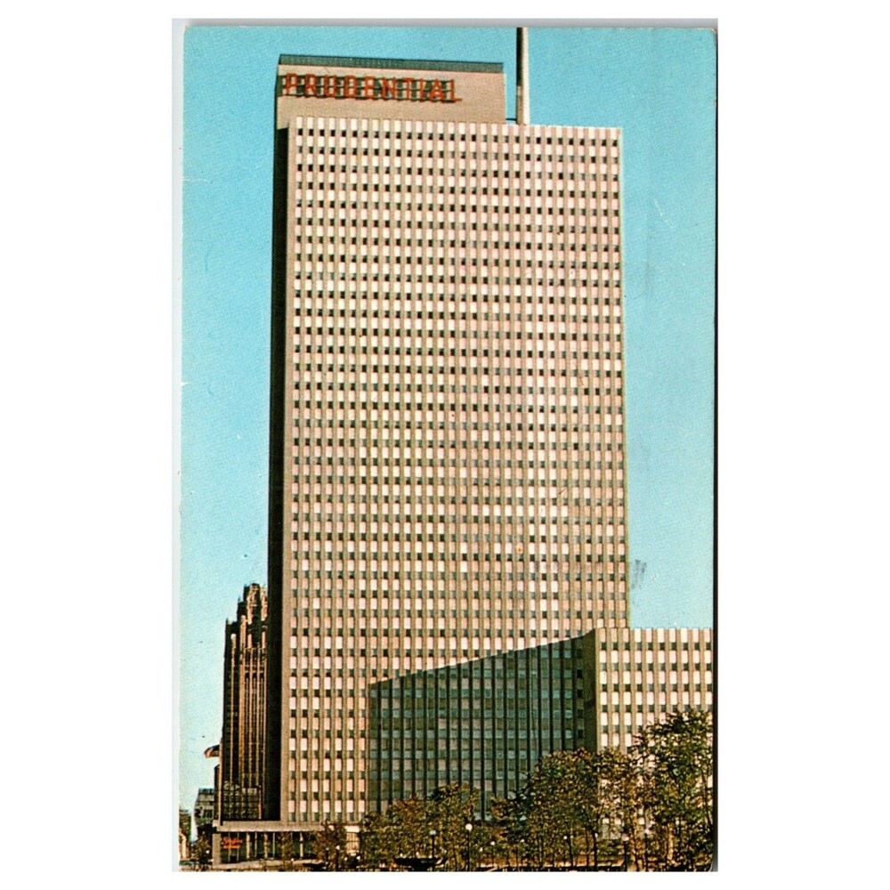 1962 Chicago Prudential Building Postcard - Howard Liebman Photo